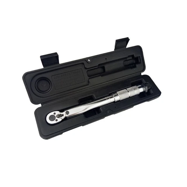 1/4 TORQUE WRENCH 5-25Nm Two Way to Accurately Mechanism Hand Spanner £ ...
