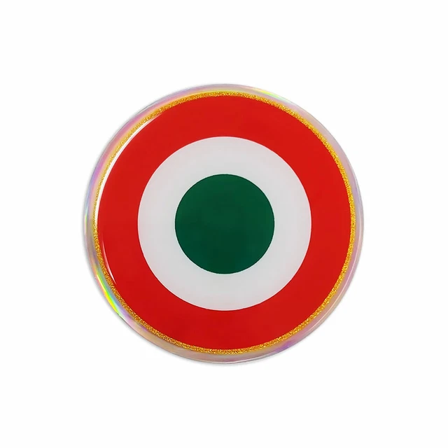 4R  32114 Adesivo 3D Stickers Baffo Italia HQ, 50 x 110