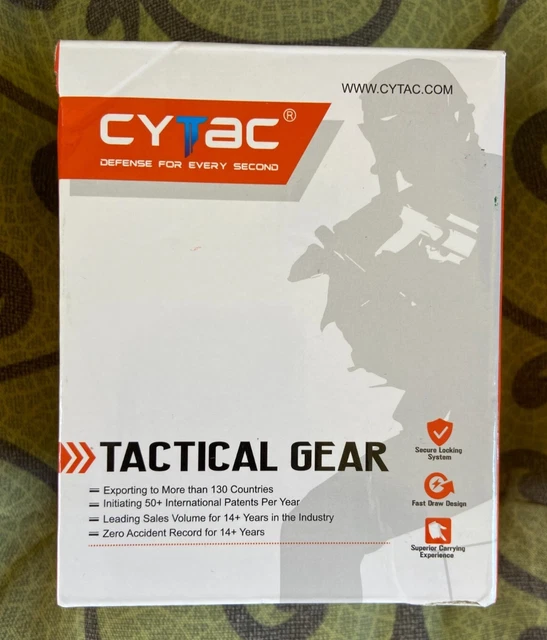 Cytac R-Defender Holster Fits Sig Sauer P320 Carry M18 Paddle Holster Right Hand