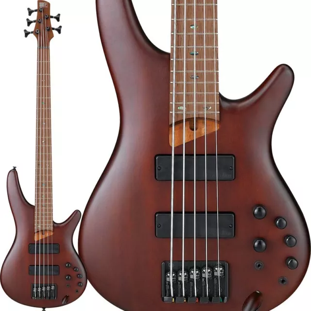 Ibanez SR505E-BM 5-String Brown Mahogany with gig bag