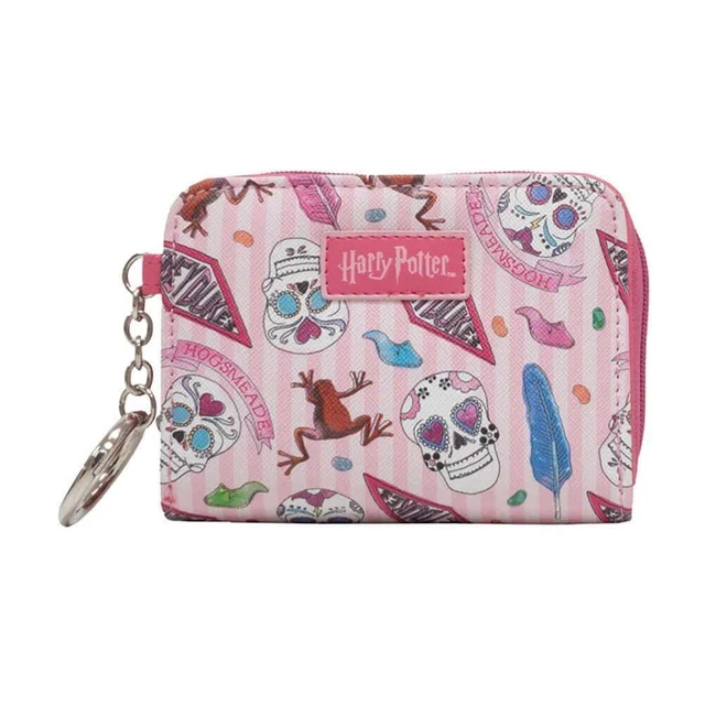 Officiel Sorciers Monde Harry Potter Honeydukes Rose Porte-Clé Porte-Monnaie
