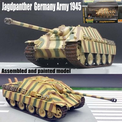WW2 German Jagdpanther tank destroyer 1945 late type no diecast 1/72 Easy model
