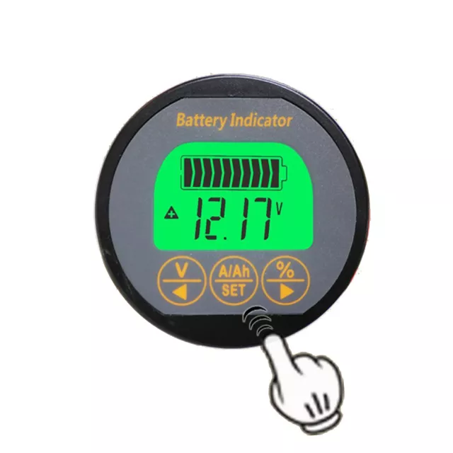 Battery Tester DC 0-80V0-350A SOC AH VOLT AMP Capacity Tester Voltmeter Ammeter