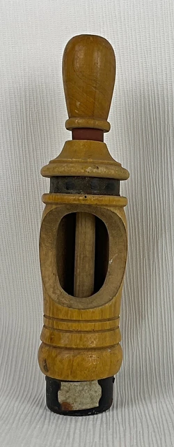 Ancienne Bouchonneuse à Bouteilles En Bois – Outil Vintage Sommelier