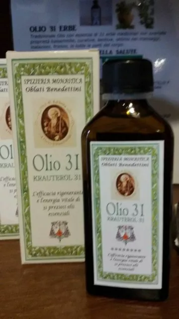 OLIO 31 BALSAMICO NATURALE DEI MONACI BENEDETTINI 100ml