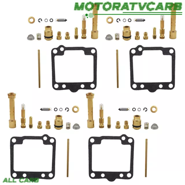 4× Carburetor Carb Rebuild Kits Fit For Suzuki GS650E GS650G GS650GL 1981-1983