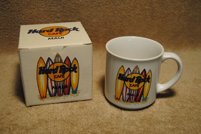 Vintage Hard Rock Café Maui Mug with Box