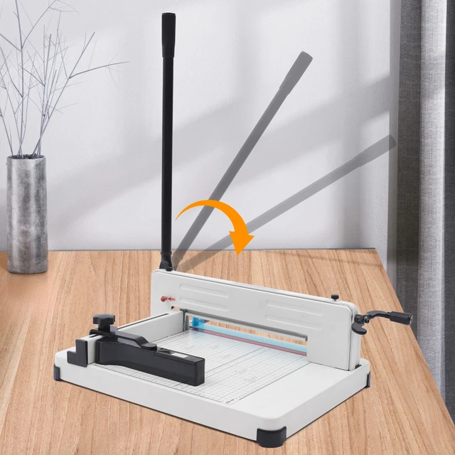 A4 Paper Cutter Heavy Duty Metal Base Guillotine Paper Cutting Machine Trimmer