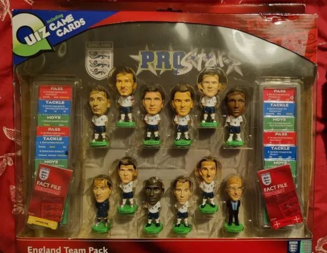 England Team Pack - Corinthian Prostars 12 Pack 2006