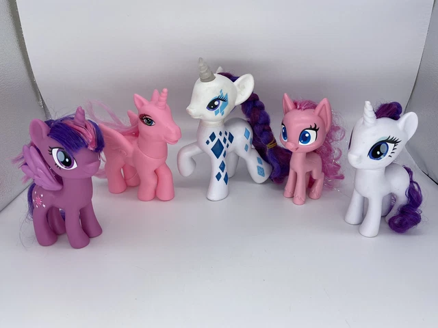 MY LITTLE PONY Generation 4 Glamour Glow Rarity Light Up And 4 Other ...