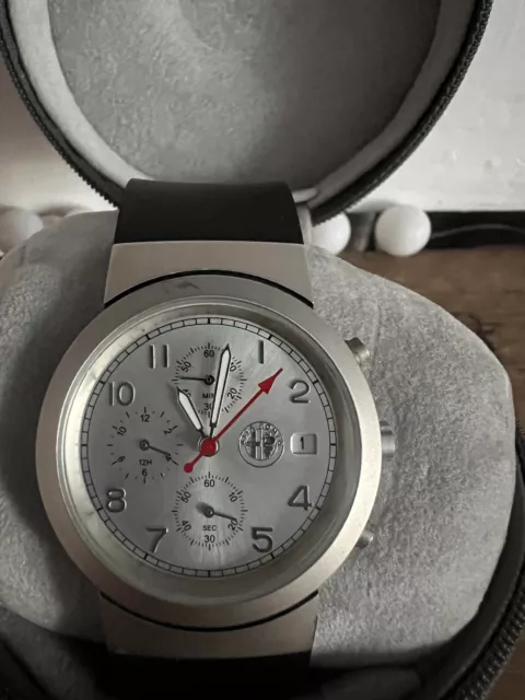 Alfa Romeo Mille Miglia rally racing aviator watch