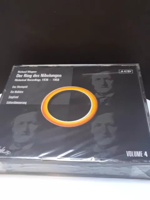 Richard Wagner Der Ring Des Nibelungen Vol. 4 CD Historical recording 1813-1883
