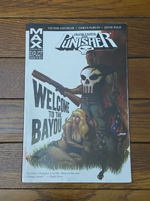 Frank Castle The Punisher: Welcome to the Bayou (Marvel MAX) TPB Graphic Novel