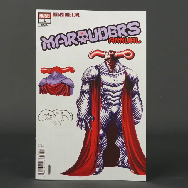 Marauders ANNUAL #1 var 1:10 design Marvel Comics 2022 NOV210893 (CA) Baldeon