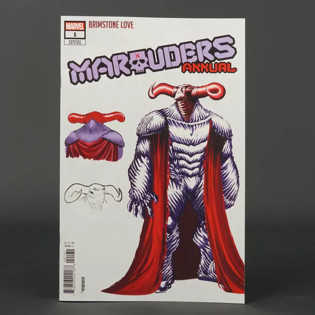 Marauders ANNUAL #1 var 1:10 design Marvel Comics 2022 NOV210893 (CA) Baldeon