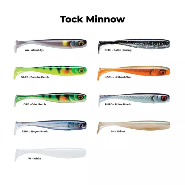 4 PACK OF 4 Inch Storm Tock Minnow Soft Plastic Fishing Lures $10.95 -  PicClick AU