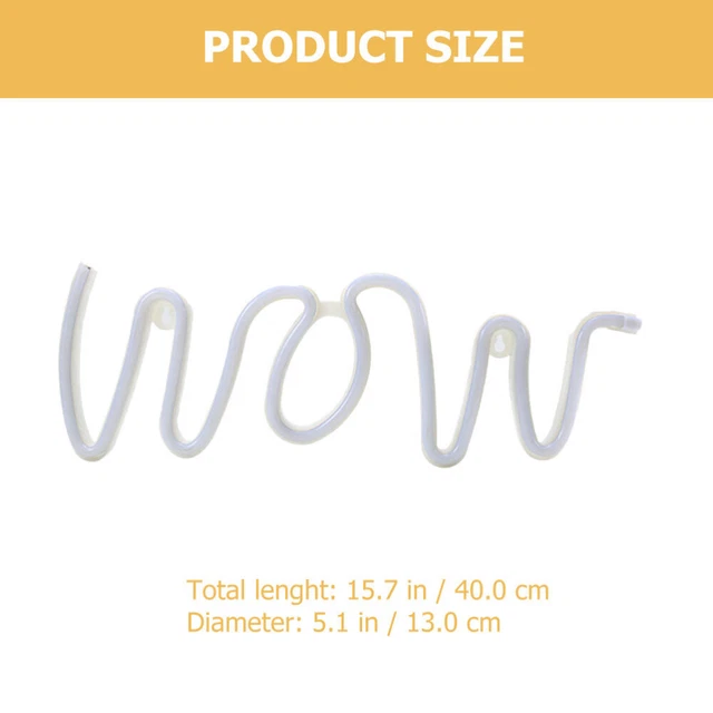 3 PIECES LIGHT LED Word Lights No Wall Sign Signs Bedroom Decor £37.35