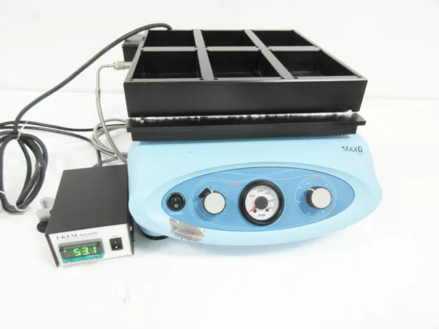 Thermo Scientific Shka2000 4310 Maxq2000 W J-Kem 150 Controller 6 Well Hot Plate