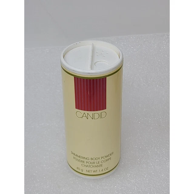 Polvo corporal brillante Avon Candid 1,4 oz