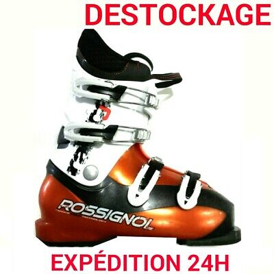 chaussure de ski enfant occasion ROSSIGNOL taille:32-Mondopoint:20--PETIT BUDGET