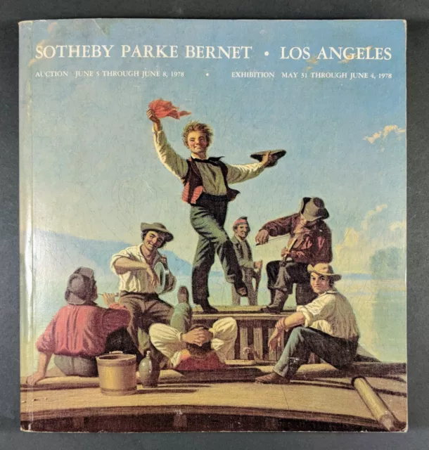 Sotheby Parke Bernet ~ Los Angeles Auction June 5-8 1978