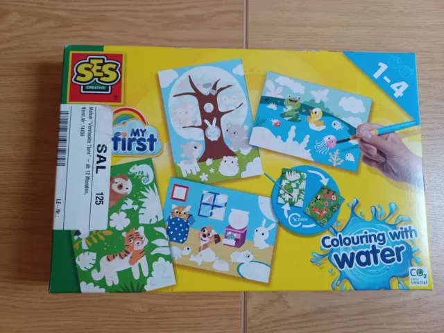 Für Weihnachten Mein Erstes Malen Mit Wasser