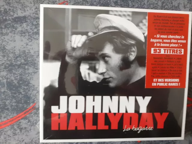 Johnny Hallyday La Bagarre Coffret Digipack 3CD Neuf Scéllé