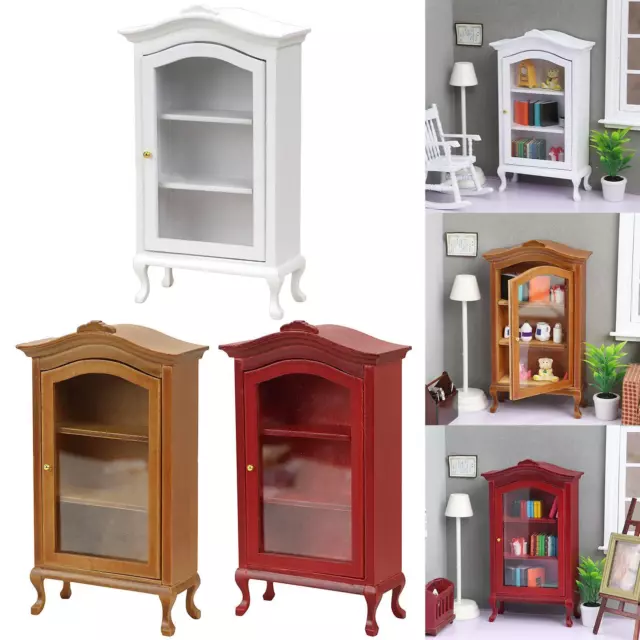 Simulation Miniature Cabinet, Photography Props Decoration Model Toy Dollhouse