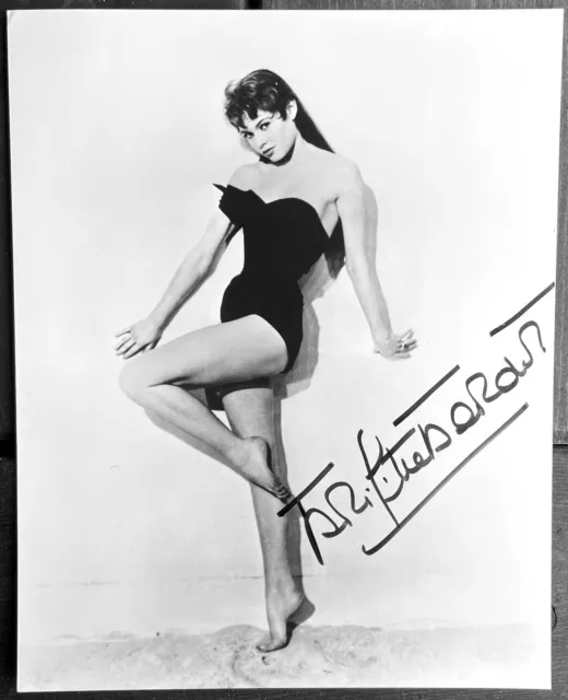 Brigitte Bardot - French actress, singer, model, Sex Symbol - Autographed Photo