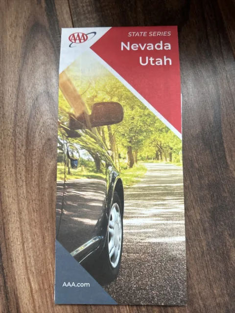 Nevada Utah State Series Highway Travel Map 2022