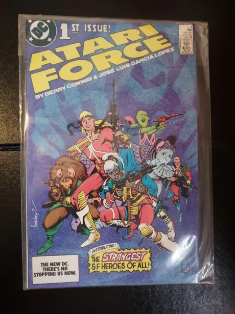 Atari Force 1st ISSUE 1984 1st app of Atari Force Hukka and Babe DC