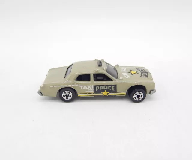 Mattel Hot Wheels Star Taxi Police Malaysia 1977