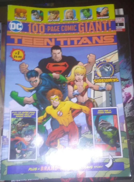 Teen Titans #1 - Wal-Mart 100 Page Giant Exclusive DC Comics 1st App Disruptor