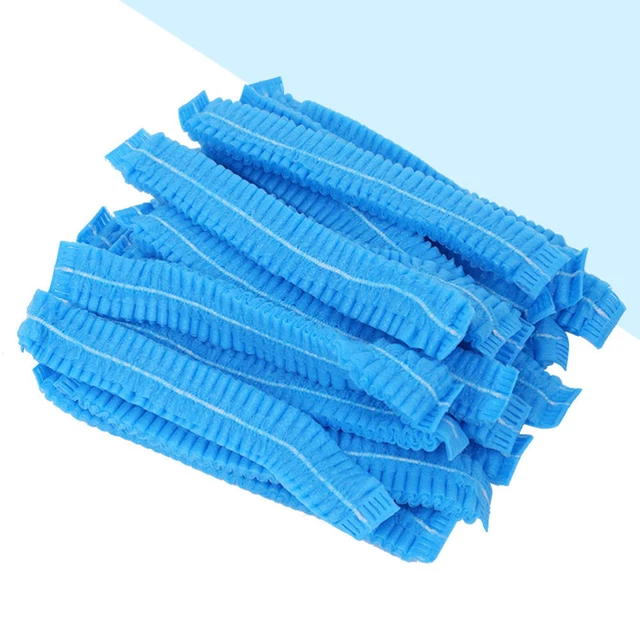 200 piezas tapas de vello desechable malla para el cabello redes para el cabello abultadas señorita antisombrero spa