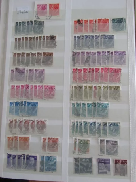 Briefmarkenlot aus Italien (ältere Briefmarken)