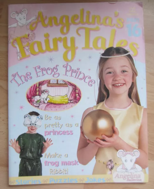 Angelina's Fairy Tales No.16-Children's Magazine Angelina Ballerina -No Costumes