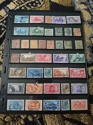 Italy Stamp Collection - Mostly Used - Lots of Classics - 6 Scans - Y3