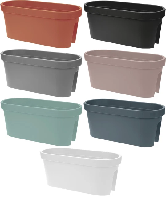 LARGE FLOWER BRIDGE Hanging Planter Plant Pot Trough Fence Balcony