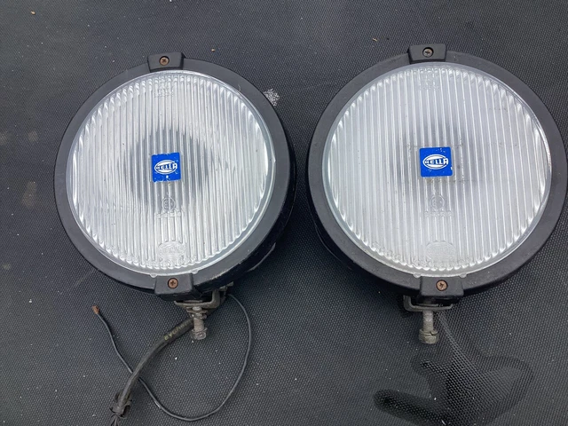 2 x faretti Hella Rallye 2000 entrambi funzionanti