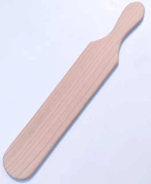 Wooden Spanking Paddle Unfinished 13 Inch long, 3 Inch Wide, 1/2 Inch Thick  New