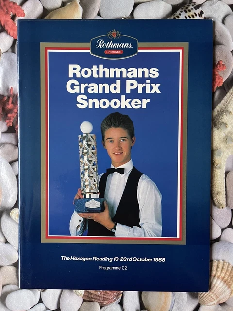 ROTHAMS GRAND PRIX Snooker Programme 1988! £2.50 PicClick UK
