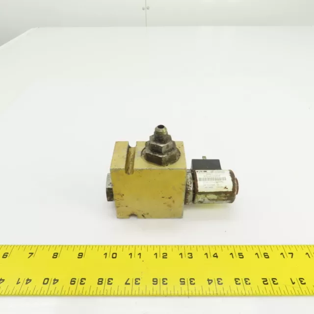 Vickers 20460TM Hydraulic Cartridge Valve W/Solenoid 300AA00085A 115VAC