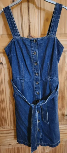 Dorothy Perkins Womens/Ladies Denim Button-Down Petite Shirt Dress (DP3001)  | eBay