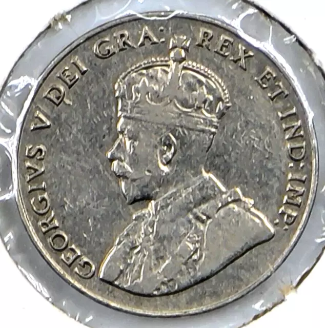 1927 Canada 5 Cents VP1D