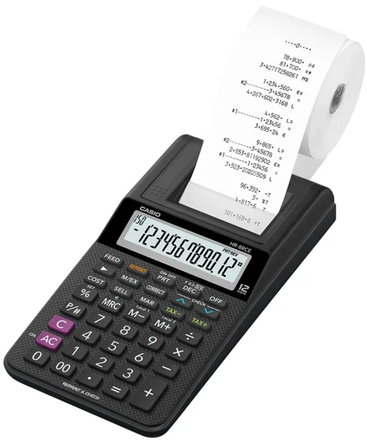 Casio HR-8RCE Printer Calculator BNWB New