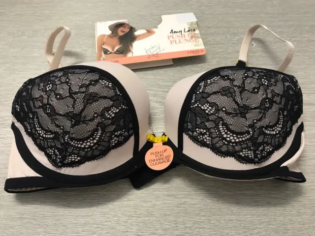 MARKS AND SPENCER Limited Amy Lace Plunge 'Megan' Bra Size 34B Brand New  £11.90 - PicClick UK