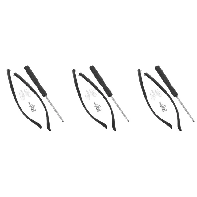 Temples Antidérapants En Silice Pour Lunettes Enfants - Multicolore, Léger, 130mm - Idéal Pour Le Sport