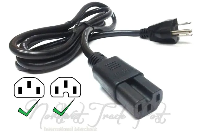 Replacement AC Power Supply Cord for Focusrite Audio Recording Interface Model