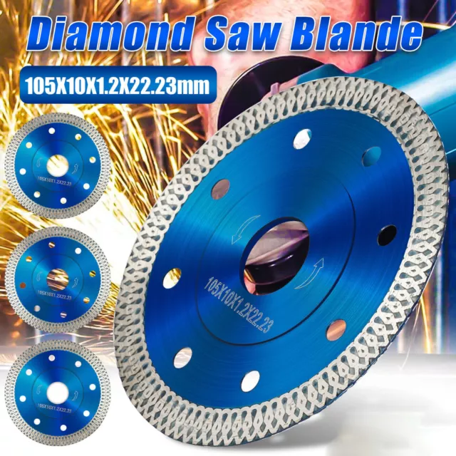 4INCH DIAMOND SAW Blade Tile Porcelain Marble Dry Cutting Disc Cutter ...