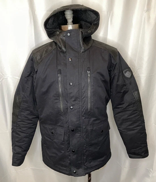 KUHL ARKTIK JACKET Mens Size Large Water Resistant Fleece Lining Blackout Mint 197.99 PicClick
